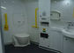白いFRPの物質的な浴室の高い特定の剛さISO9001の証明