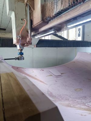 CNCバルサ材金型 GFRP用パターン金型