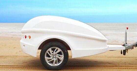 軽量トラベルトレーラーボディシェル,FRP型キャラバンボディ 1点SMCトラベルトレーラーシェル