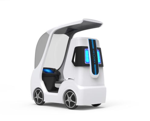 自律走行車用ファイバーグラス製ボディシェル / 自動運転車用ファイバーグラス製外装ハウジング