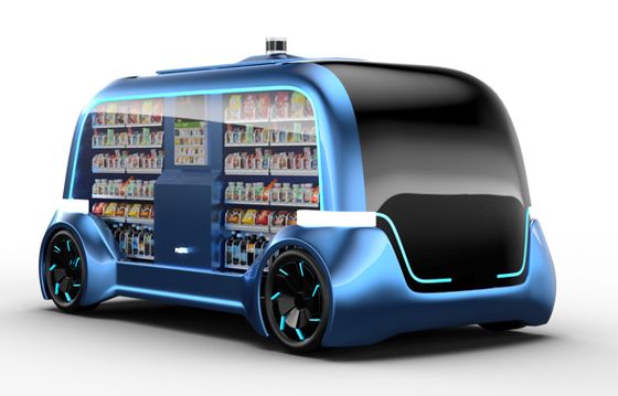 自律走行車用ファイバーグラス製ボディシェル / 自動運転車用ファイバーグラス製外装ハウジング
