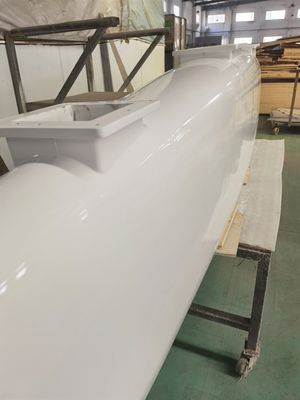 高耐久性ガラス繊維ボート部品 手作業 敷設 プロセス と 簡単 に 設置