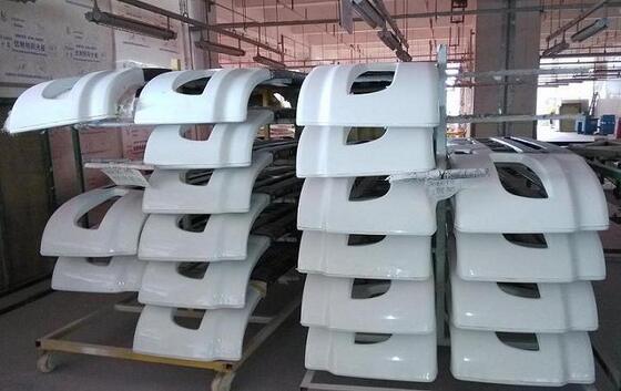 Low maintenance custom fiberglass automotive components lightweight designed to withstand harsh environmental conditions