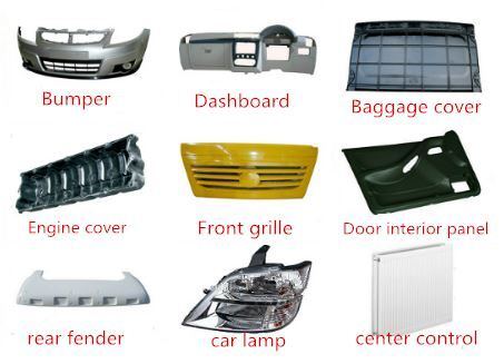 ヘビーデューティーSMCグラスファイバー製バス内装パネルダッシュボードエアコンカバーOEM