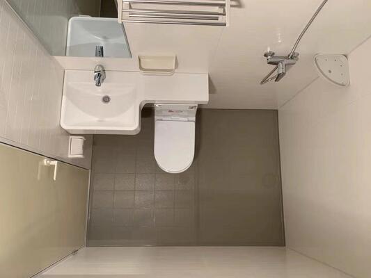 ワンピース成形SMC洗面器 軽量で丈夫なSMC製洗面ボウル
