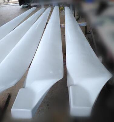 Durable Leading Edge Protected Horizontal and Vertical Axis Wind Turbine Blade