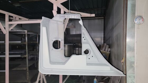 Fibreglass bus rear bumper / rear fascia GRP composite moulded bus parts
